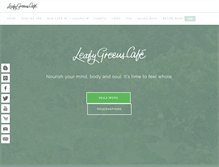 Tablet Screenshot of leafygreens.co.za